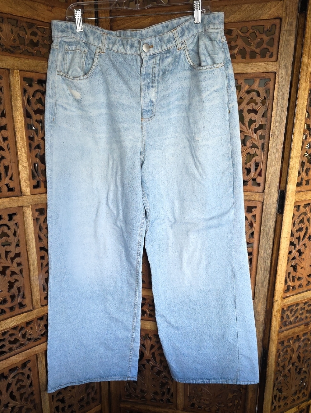 Joie Light Blue Denim Jeans with Contrast Stitching
